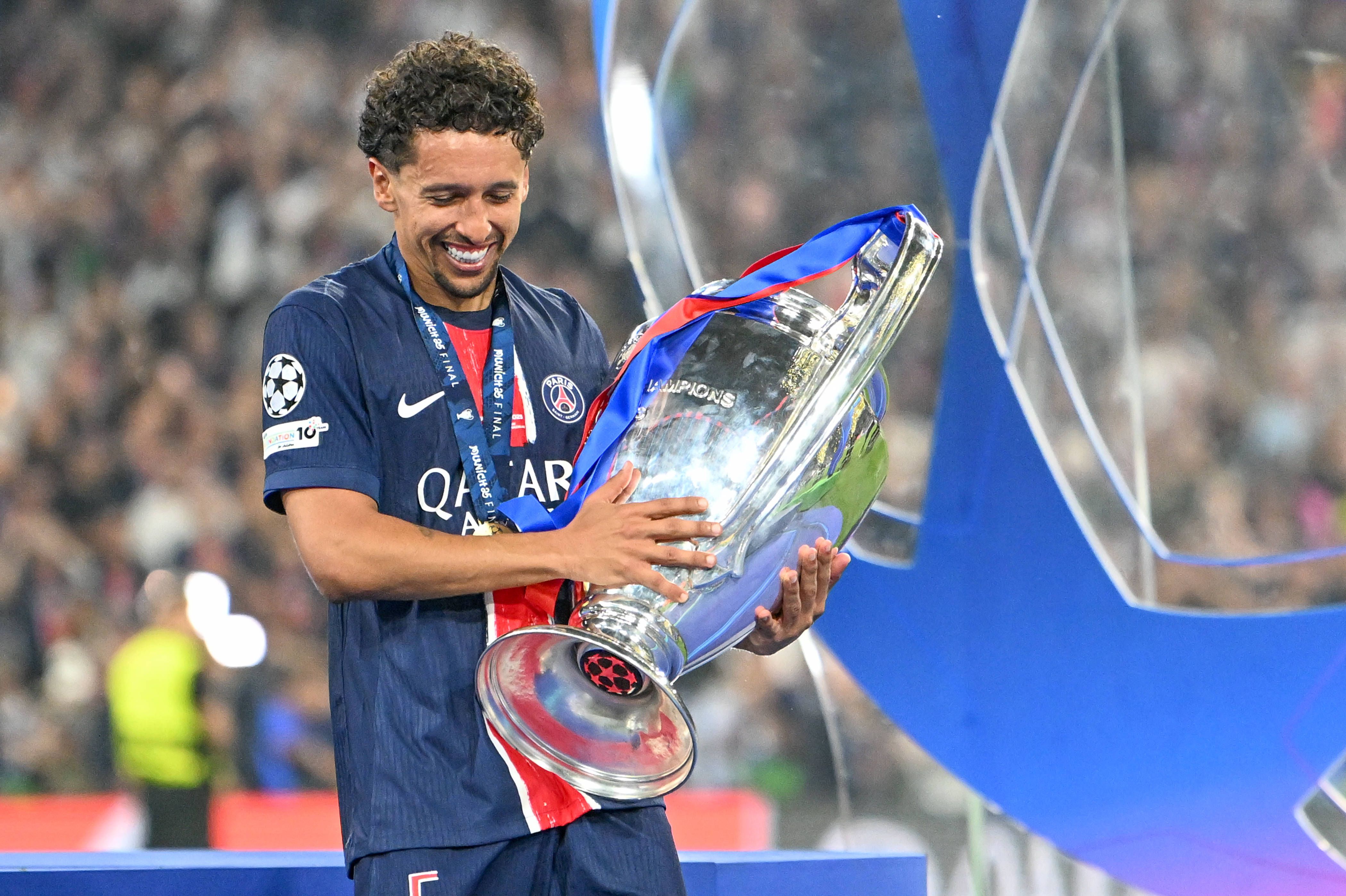 Marquinhos, capitão do PSG, já venceu 38 títulos e promete não ficar por aqui