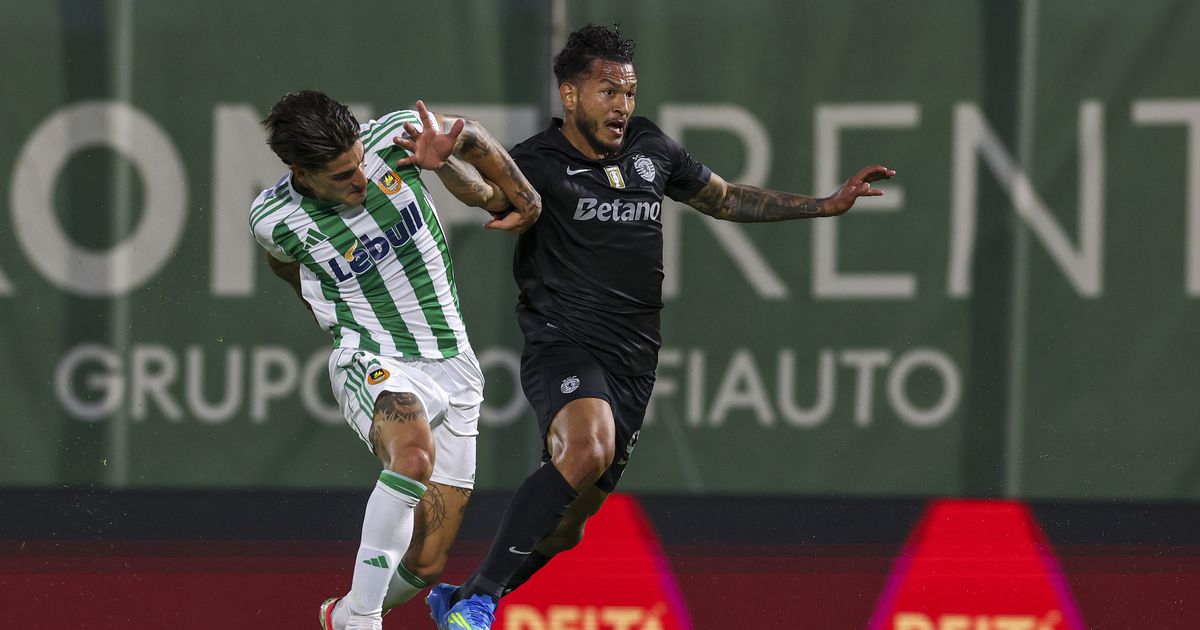 O lance que deixou o Rio Ave em inferioridade numérica com o Sporting (vídeo)