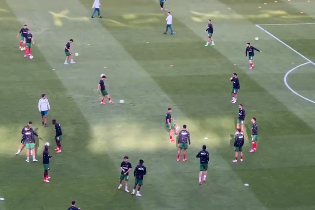 Seleção Nacional já está em aquecimento