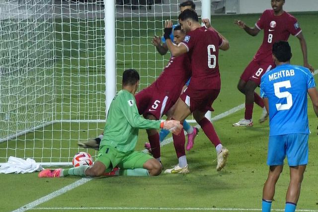 VÍDEO: o escandaloso golo validado ao Catar frente à Índia