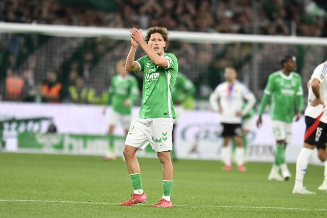 Lucas Stassin a representar o Saint-Étienne