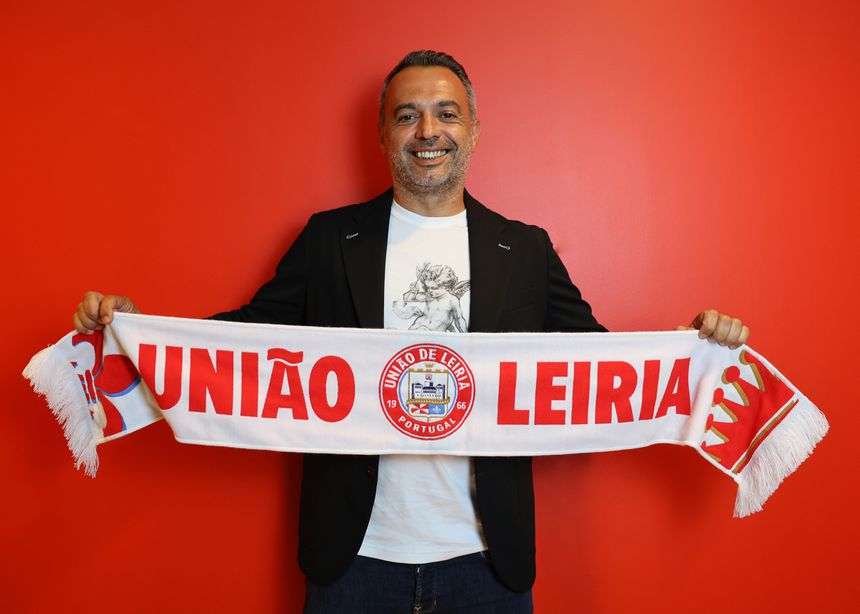 Novo treinador do emblema da cidade do Lis não escondeu o seu orgulho pela nova aventura na carreira (Foto: UD Leiria)