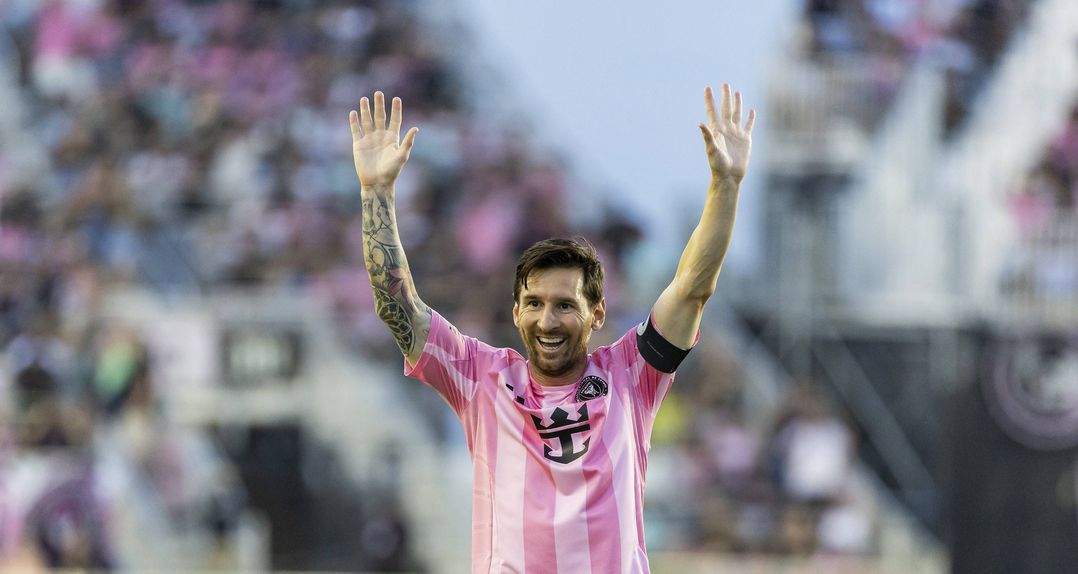 Lionel Messi, capitão do Inter Miami