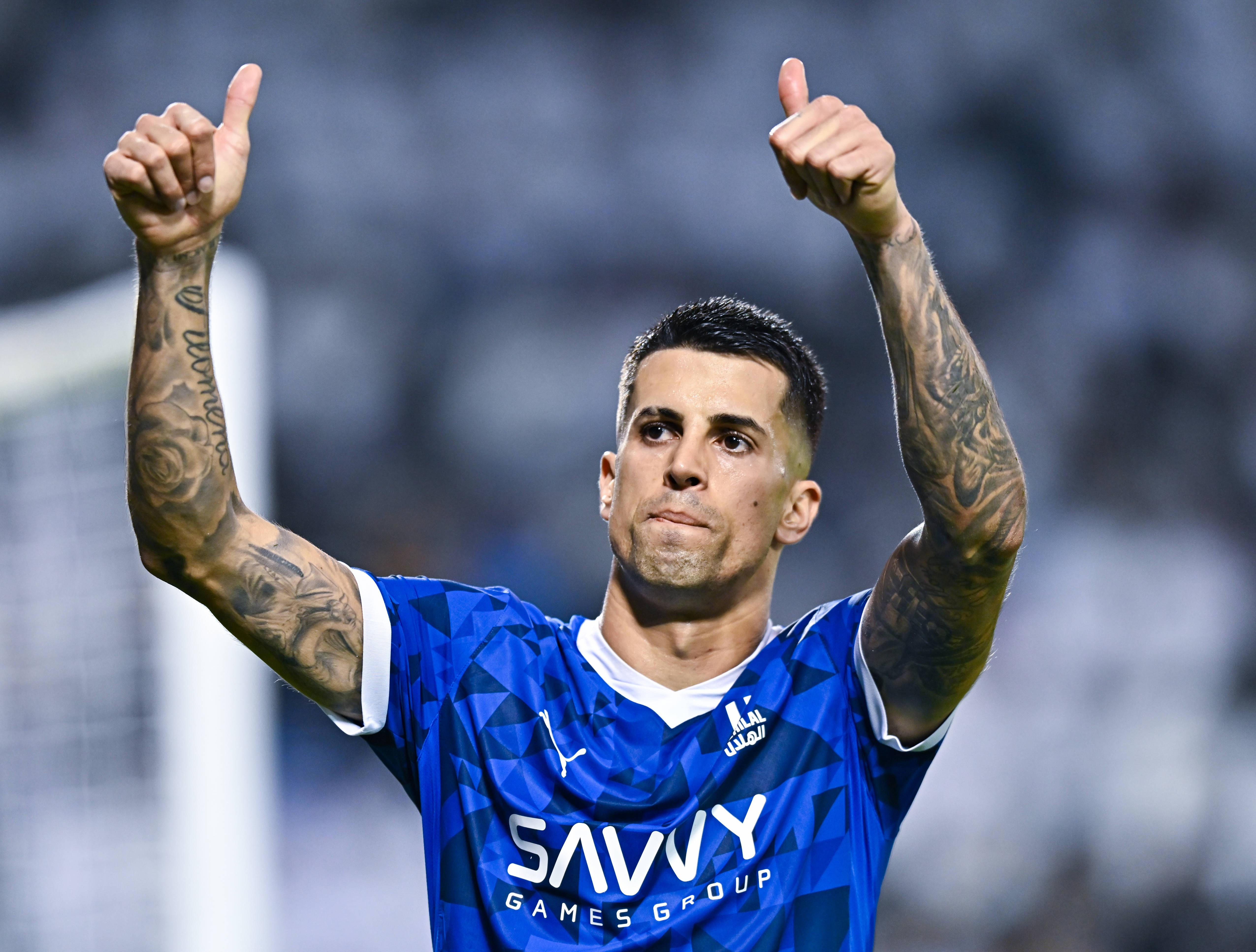 João Cancelo, lateral-direito português do Al Hilal