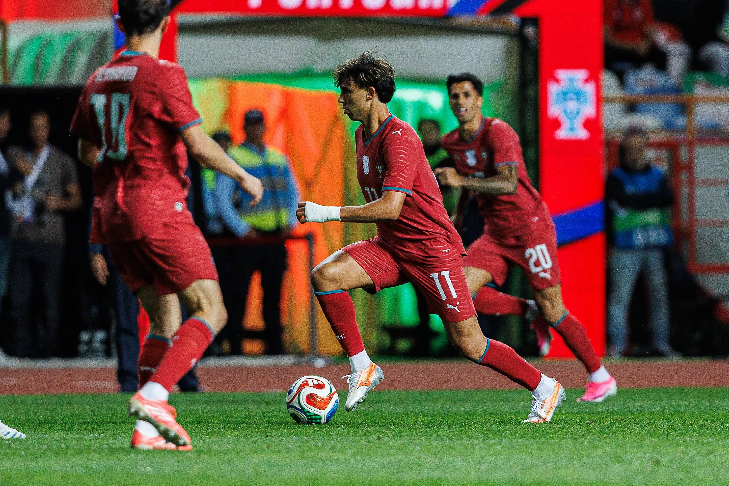 O momento de forma e confiança de João Félix tem de ser aproveitado na América do Norte, mas há muito mais por resolver — Foto: IMAGO