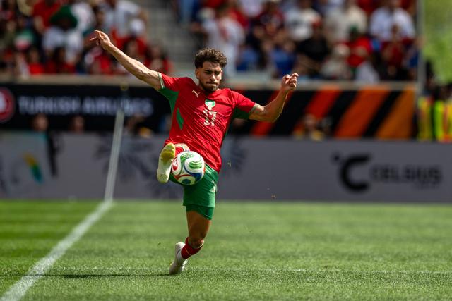 Marrocos: Abde Ezzalzouli lesionou-se no particular com os EUA e saiu da convocatória a 11 de junho - Foto: Imago