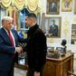 Donald Trump recebeu, este ano, Cristiano Ronaldo na Casa Branca