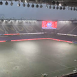 Impressionante a drenagem no estádio de Orlando: nem parecia que tinha chovido!