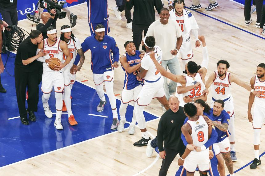 Festa dos Knicks no Madison Square Garden