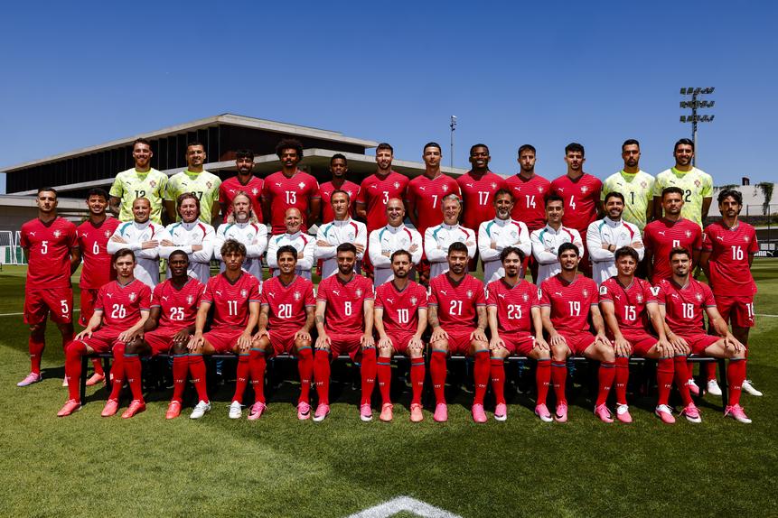Foto oficial da Seleção Nacional para o Mundial  2026 - foto: FPF