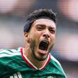 Raúl Jiménez marca pelo México (IMAGO)