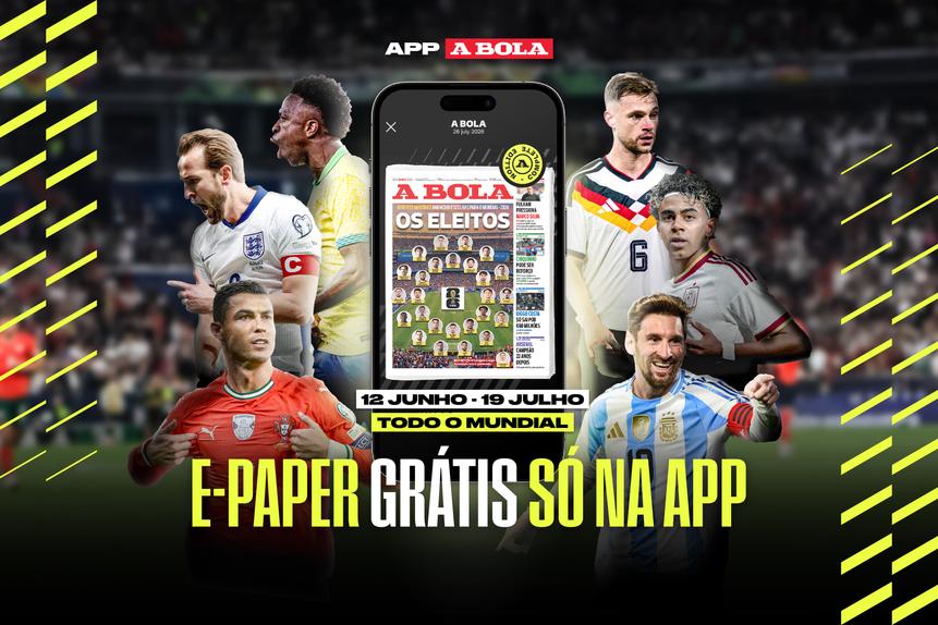E-PAPER grátis na APP durante o Mundial 2026