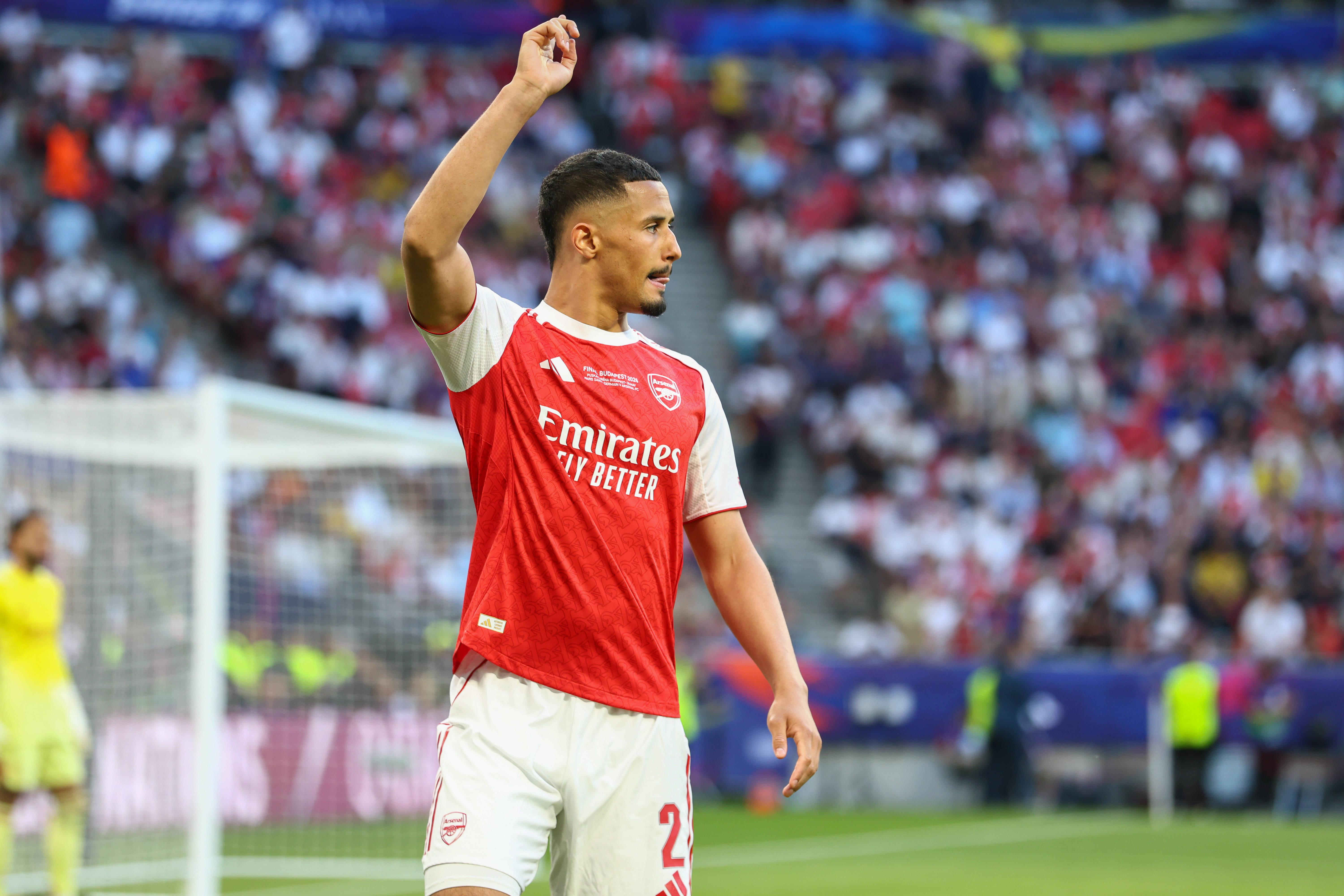 William Saliba (Arsenal) - 25 votos - Foto: IMAGO