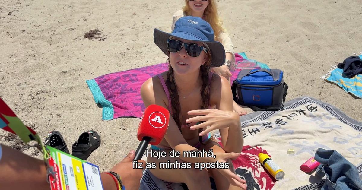«Esta americana não sabia!» O entusiasmo de quem vai ter Por
