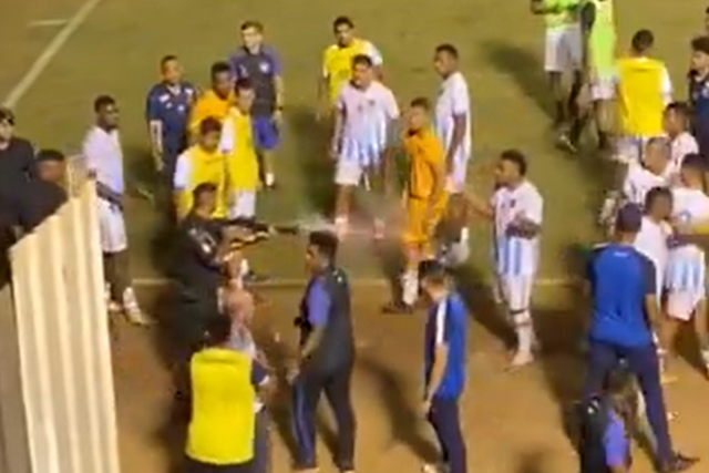 Guarda-redes baleado reage: «Uma barbaridade, nem devia haver ali uma arma»