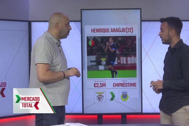 Mercado Total: «A chegada de Roger Schmidt cortou a projeção a Henrique Araújo»