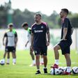 Sporting: treino de recuperação com três ausentes