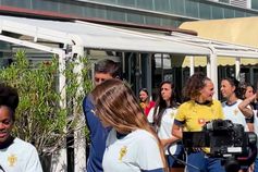 O passeio das Navegadoras antes da 'final' com a Bélgica