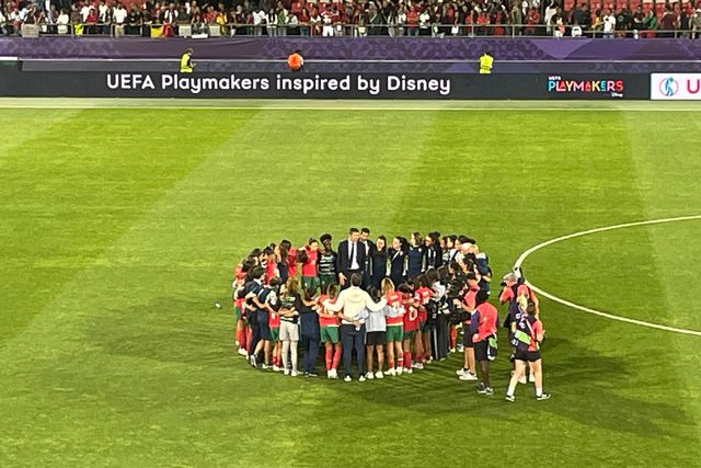 Navegadoras foram derrotas pela Bélgica e estão fora do Campeonato da Europa (Foto: A BOLA)