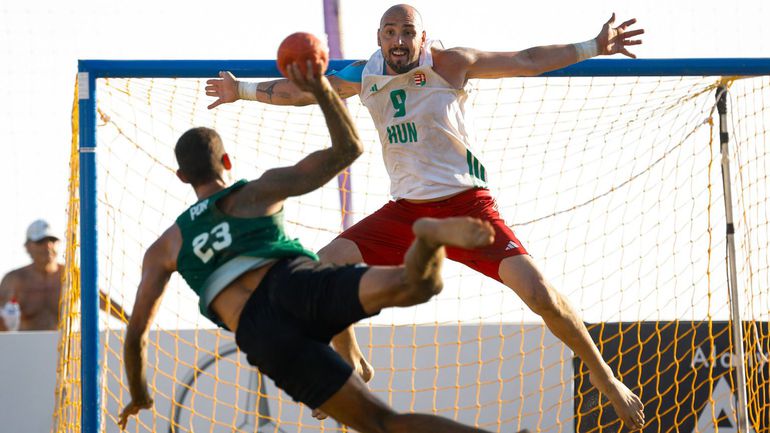 Portugal perde nos quartos de final do Europeu de andebol de praia