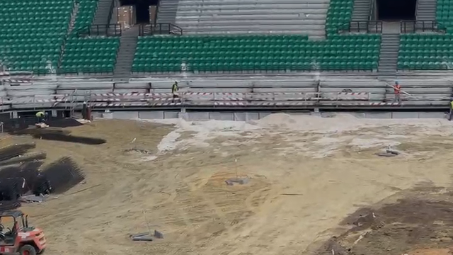 Está quase: Alvalade com novas filas de bancadas