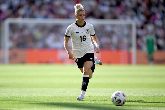 Linda Dallmann está a representar a Alemanha no Europeu feminino na Suíça