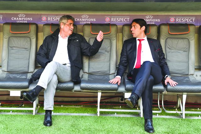 Por razões distintas, as candidaturas de Luís Filipe Vieira e Rui Costa ao apetecível 'cadeirão' do Benfica não surpreendem - Foto: A BOLA