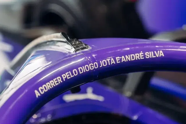 A homenagem de Félix da Costa a Diogo Jota e André Silva