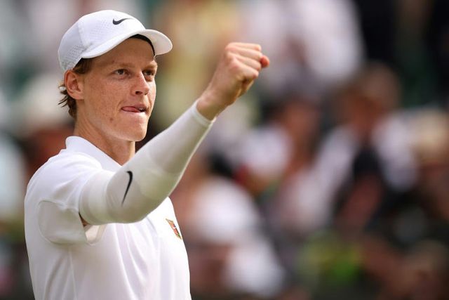 Jannik Sinner em Wimbledon