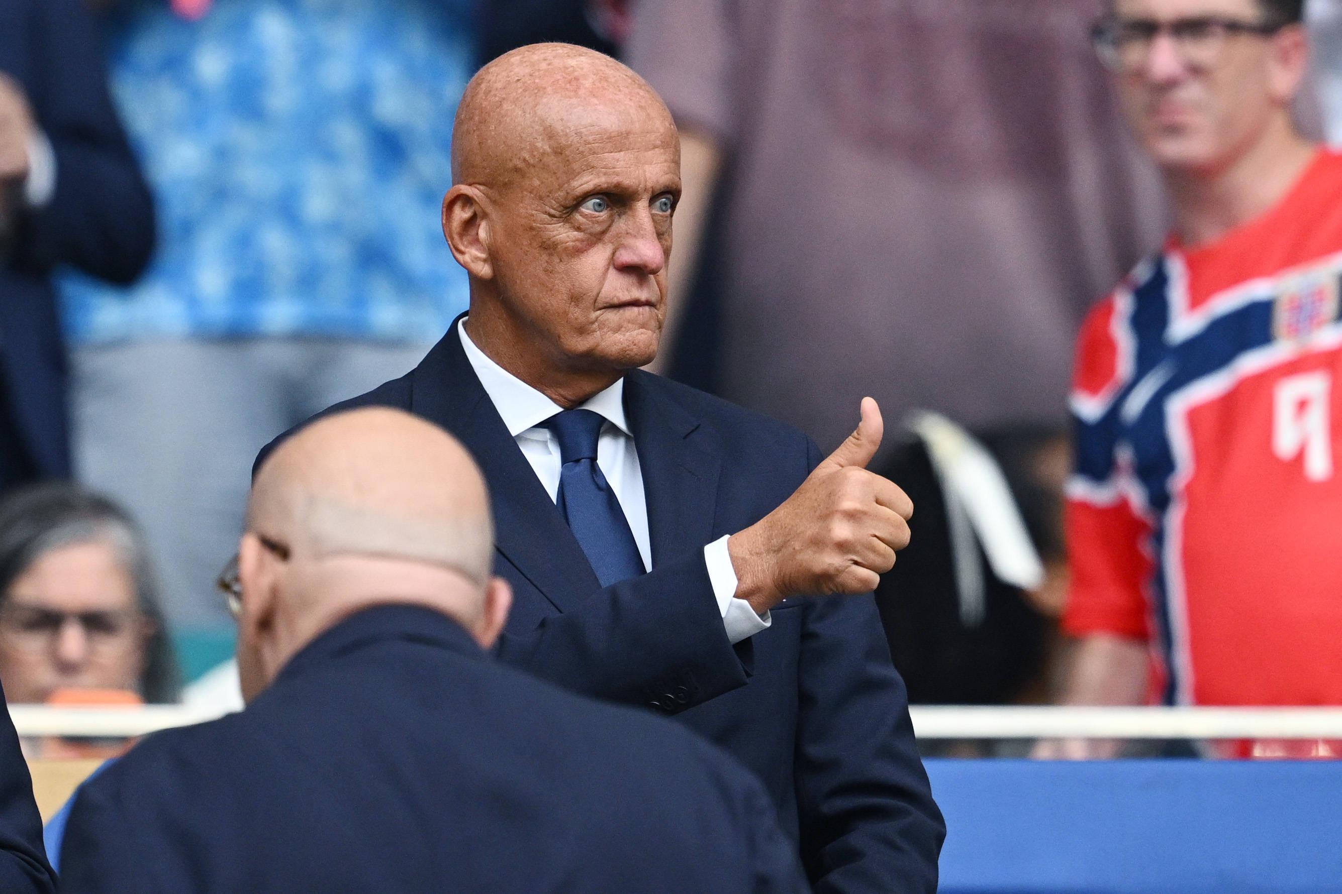 Pierluigi Collina, chefe do Comité de Arbitragem da FIFA