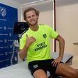 Morten Hjulmand, ex-capitão do Sporting, rumou a Espanha. Foto: Atlético Madrid
