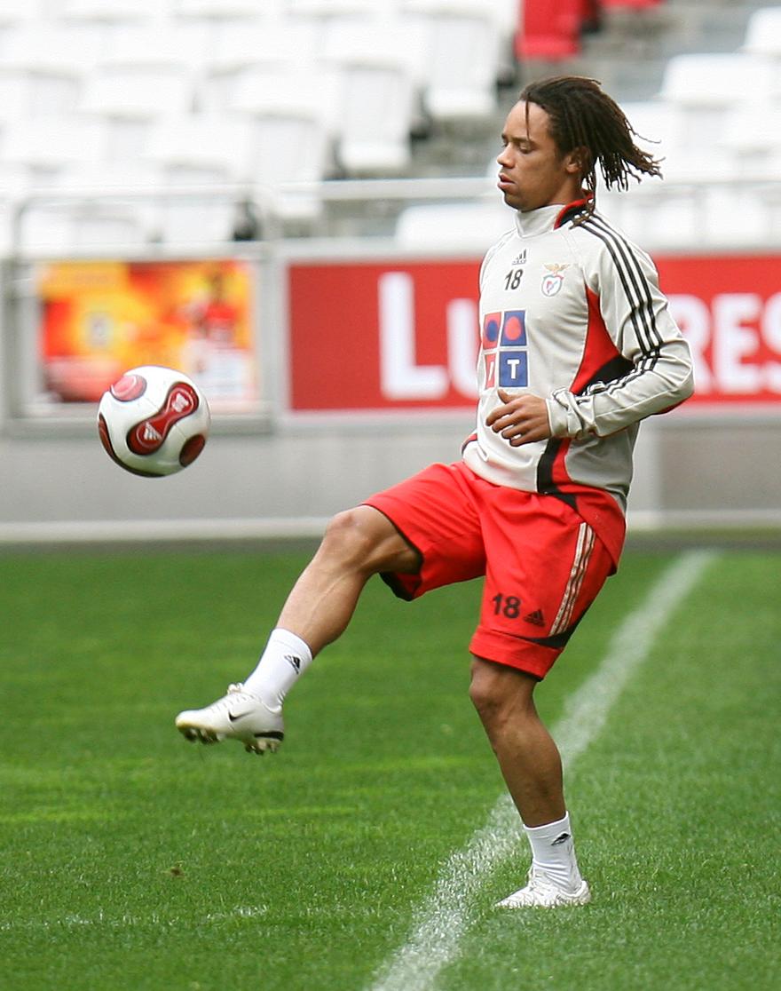 Manú fez 17 jogos no Benfica, em 2006/07 - Foto: A BOLA