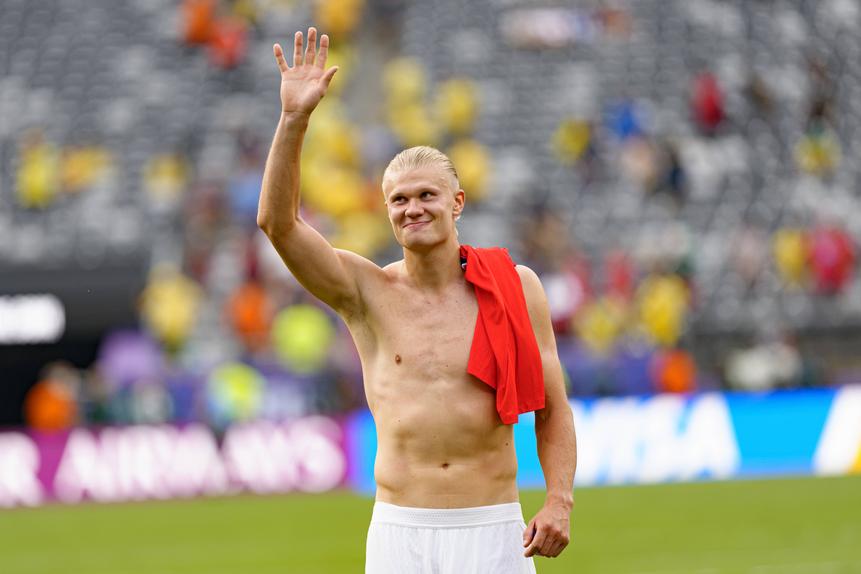 Erling Haaland, goleador da Noruega - Foto: IMAGO