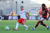 Prestianni e Bruno Henrique no Benfica-Flamengo - Foto: SL Benfica