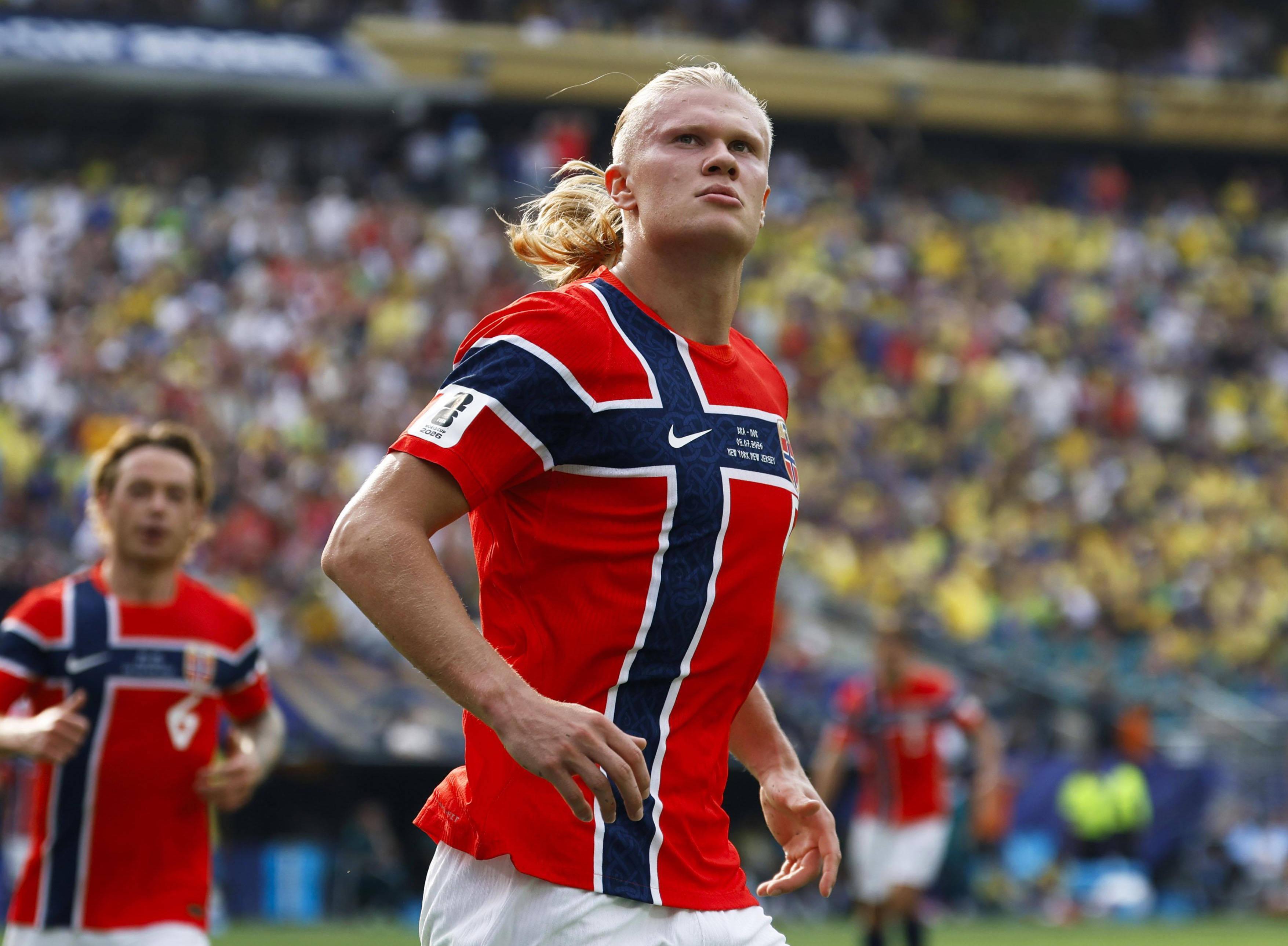 3 - Ataque: Erling Haaland, Noruega (7,84) - Foto: Imago