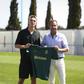 Jesse Derry com Frederico Varandas - Foto: SPORTING CP