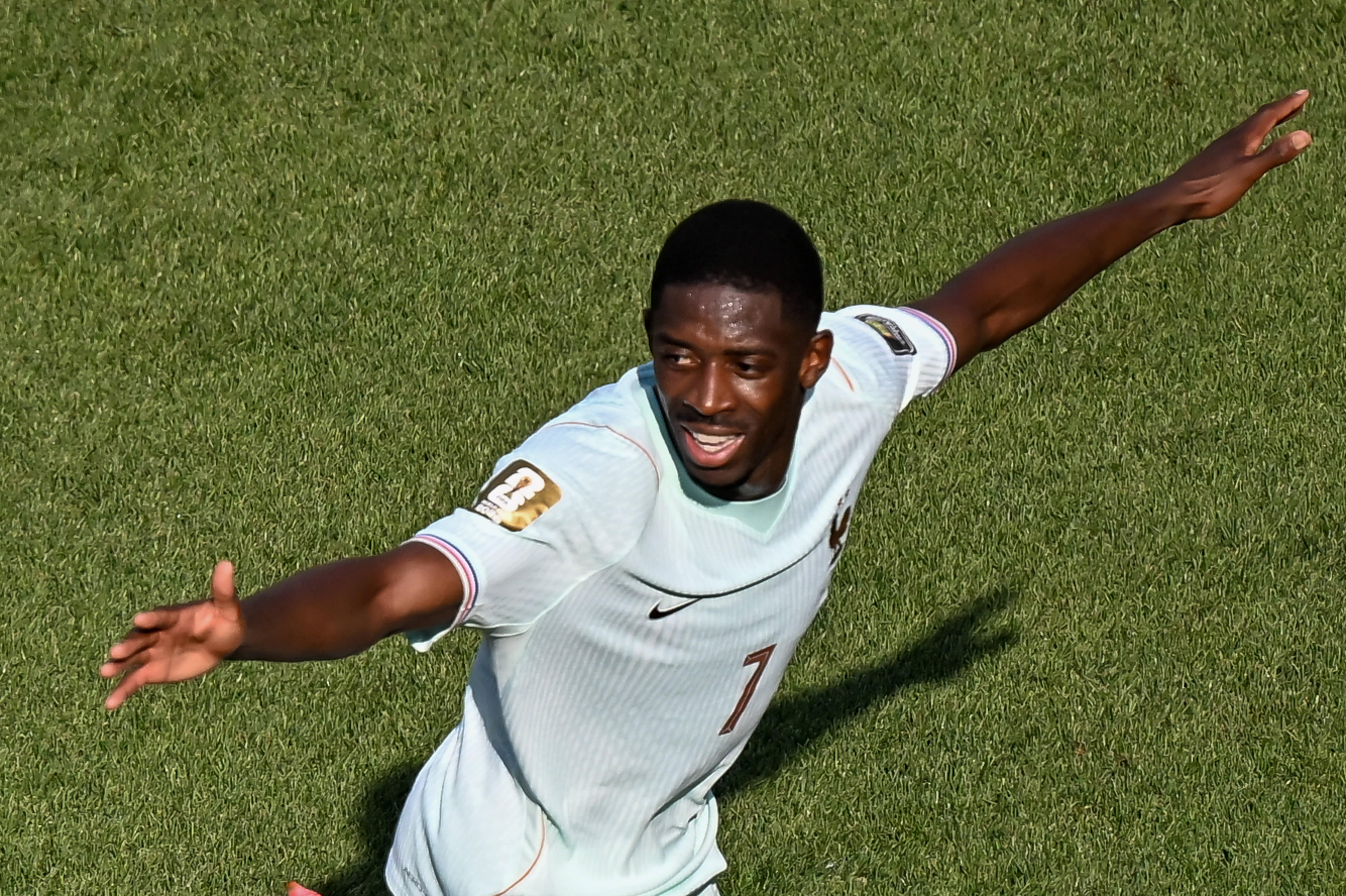 7 - Ataque: Ousmane Dembélé, França (7,1) - Foto: Imago