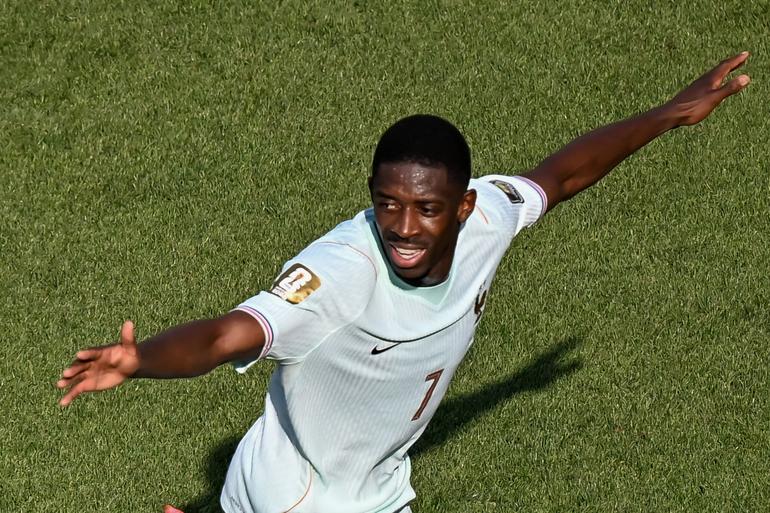 7 - Ataque: Ousmane Dembélé, França (7,1) - Foto: Imago