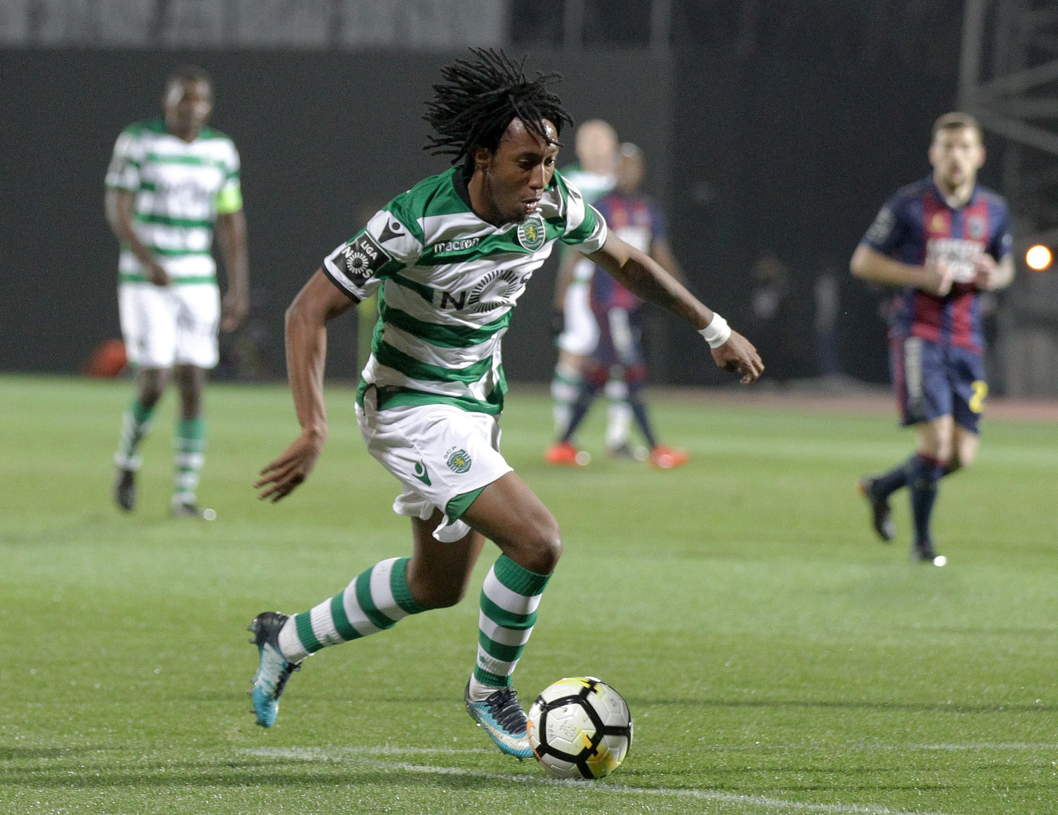 Gelson Martins - época 2018/19 – Atlético Madrid – 22 M - Foto: A BOLA/Vítor Garcez