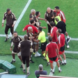 Confusão entre Leonardo Jardim e o banco do Benfica (Foto: A BOLA)