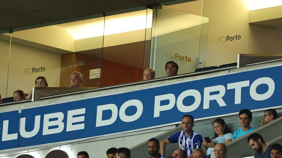 Pinto da Costa esteve no Dragão a assistir ao FC Porto-Gil Vicente