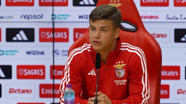 Dahl: «Espero fazer no mínimo o mesmo que Carreras fez no Benfica»