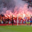 Protesto do Crystal Palace contra a UEFA