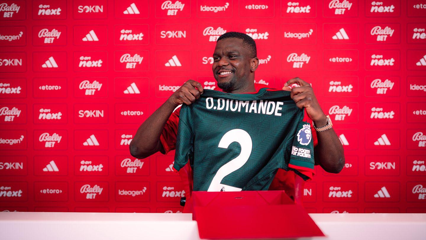 Diomande - Foto: Nottingham Forest