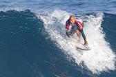 Duas ondas acima de 9 para Kelly Slater, 54 anos, no circuito mundial. IMAGO