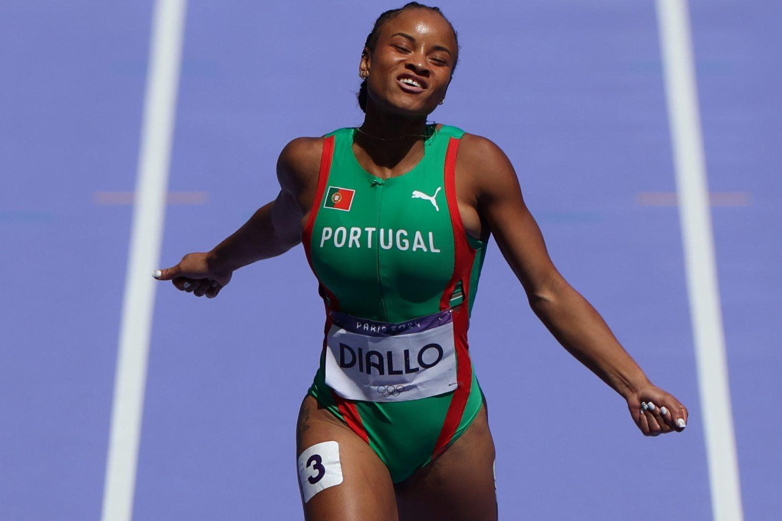 Fatoumata Diallo vai disputar a final com o sétimo tempo. Foto FPA
