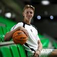 O extremo Trevor Baskin, 24 anos, é reforço para Bernardo Pires. Foto Sporting