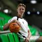 O extremo Trevor Baskin, 24 anos, é reforço para Bernardo Pires. Foto Sporting
