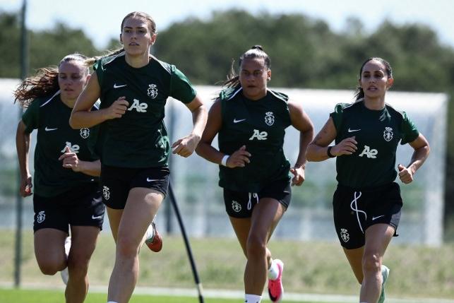 Equipa feminina trabalha na Academia Cristiano Ronaldo - Foto: Sporting CP