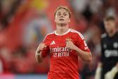 Andreas Schjelderup, extremo do Benfica (foto: Miguel Nunes)